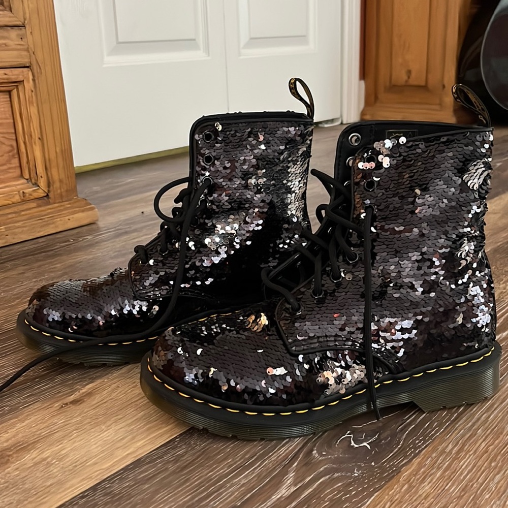 Sequin Dr. Martens